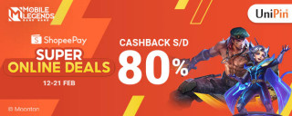 Rayakan Super Online Deals ShopeePay Dan Dapatkan Cashback 80% Max Rp 15.000!